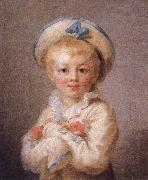 Jean Honore Fragonard A Boy as Pierrot oil painting